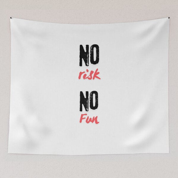 Item preview, No risk no fun designed and sold by Mateo1712.