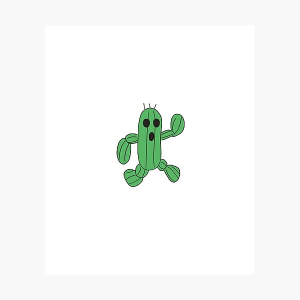 Item preview, Cactuar designed and sold by CamCammyArt.