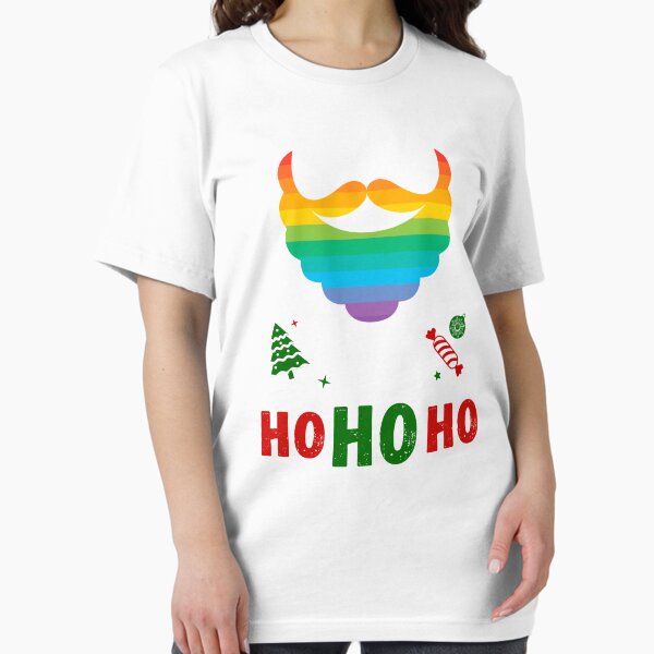 Happy Christmas, Ho, Ho, Ho! Design | LGBTQ+ Pride, Festive & Fun Essential T-Shirt