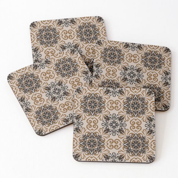 Item preview, Florals Brown - Repeat Pattern - Leaves, Petals, Paisley, Full Designs  designed and sold by SemDesigns1.