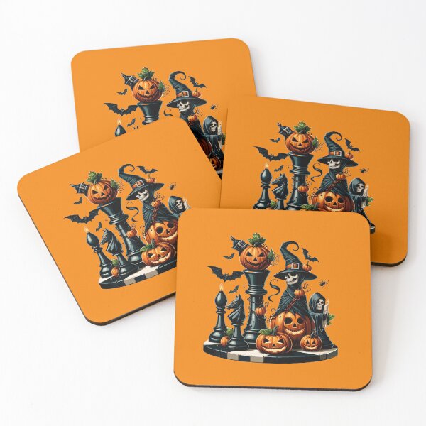 Item preview, Halloween Chess board pumpkin  designed and sold by ThisDress.
