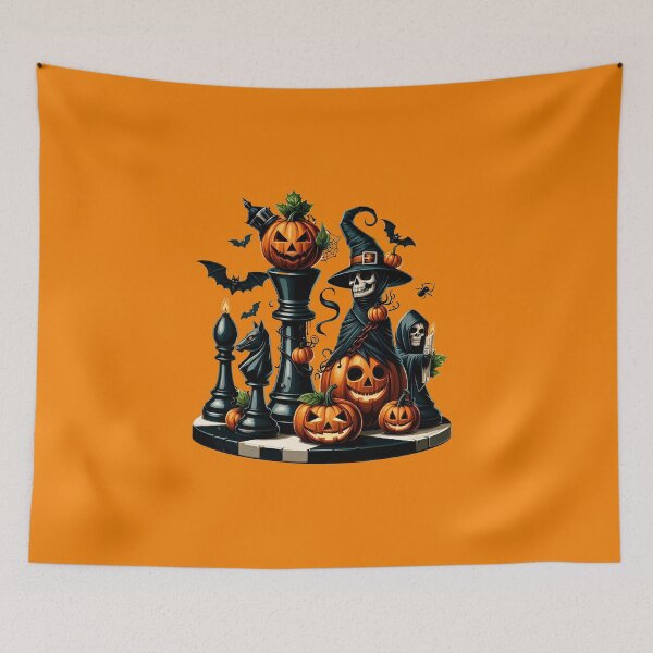 Item preview, Halloween Chess board pumpkin  designed and sold by ThisDress.