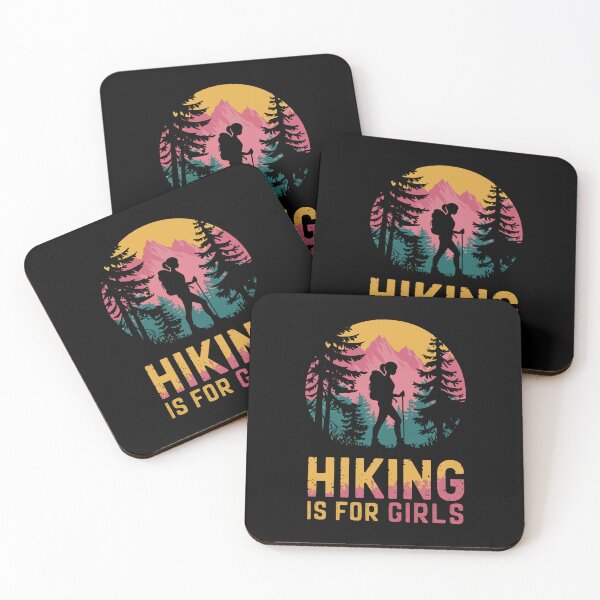 Item preview, Hiking Is for Girls designed and sold by XanderWitch Creative.