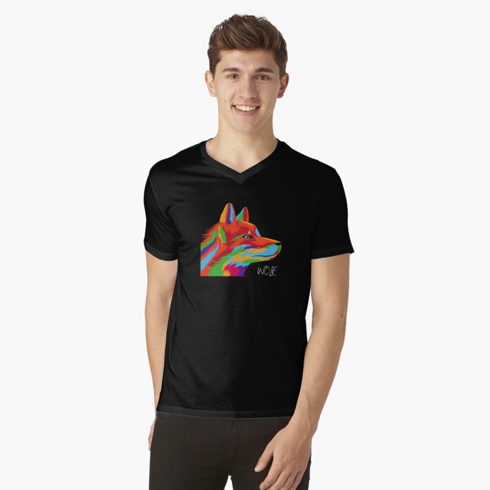 Item preview, V-Neck T-Shirt designed and sold by iconic-days.