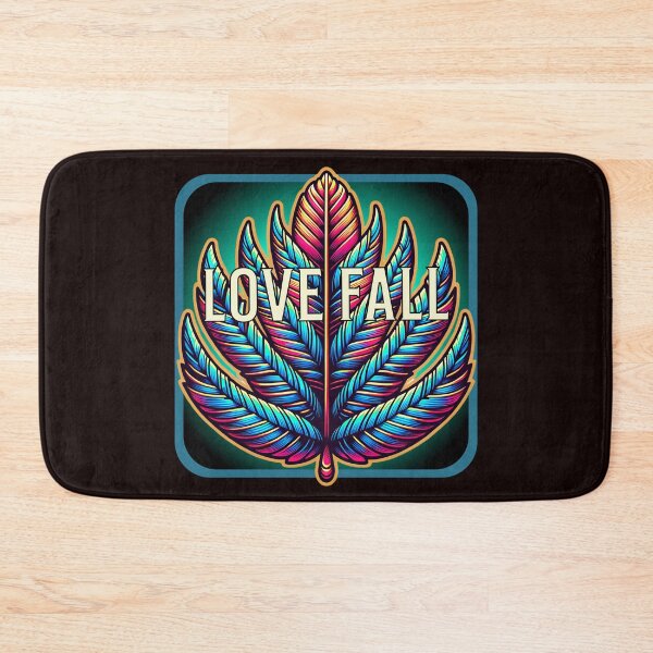 Item preview, Love Fall" Colorful Leaf Design designed and sold by SportyAndArtful.