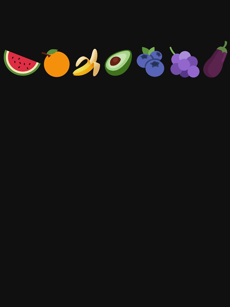 Thumbnail 5 of 5, Zipped Hoodie, Rainbow Fruit Design | LGBTQ+ Pride, Colourful & Fruity designed and sold by iconic-days.