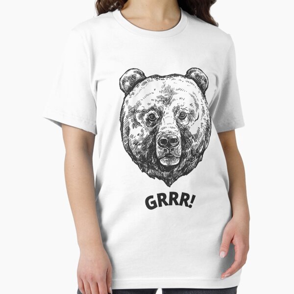 Grrr! Bear Design | LGBTQ+ Pride, Fierce & Proud Essential T-Shirt