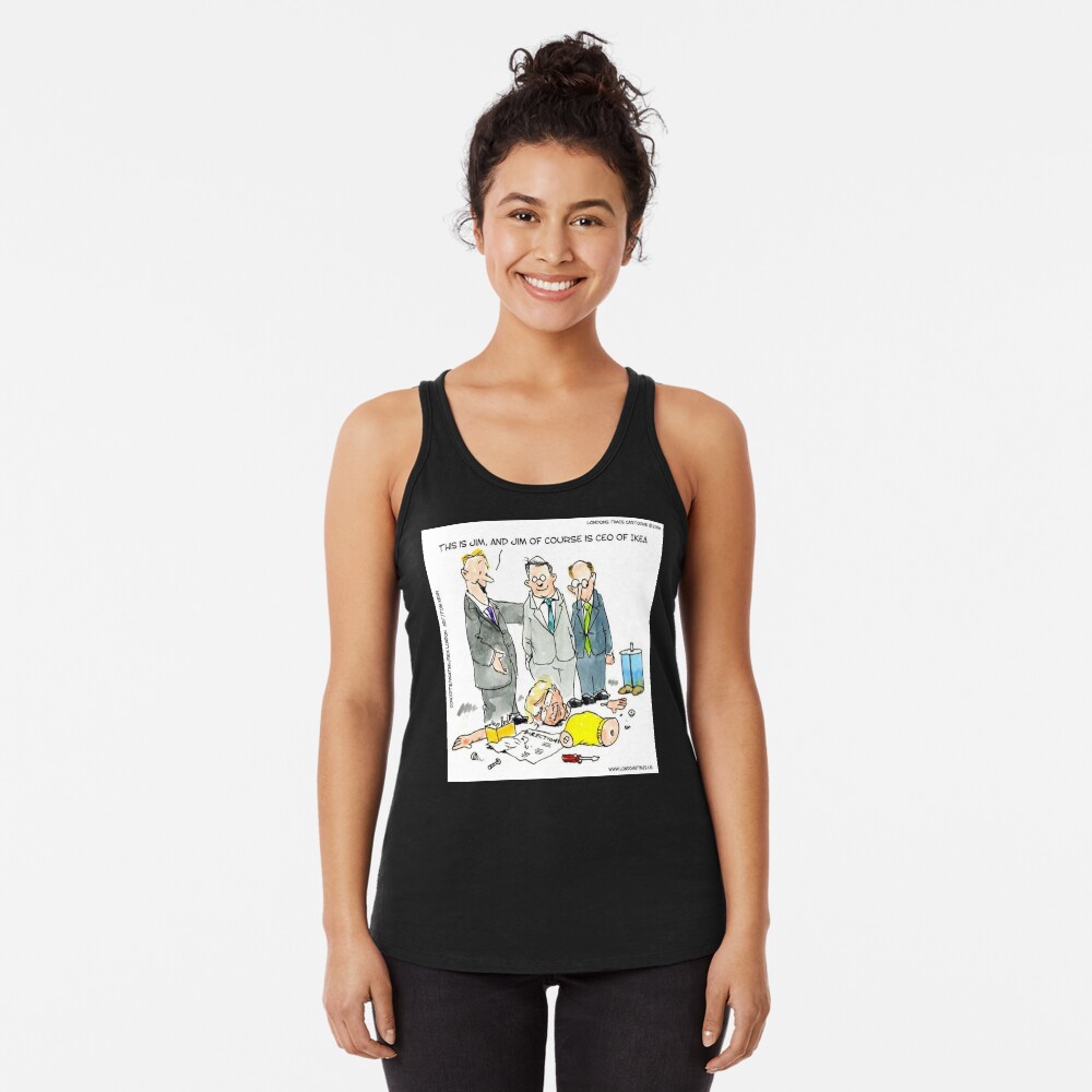 Item preview, Racerback Tank Top designed and sold by ltcartoons.