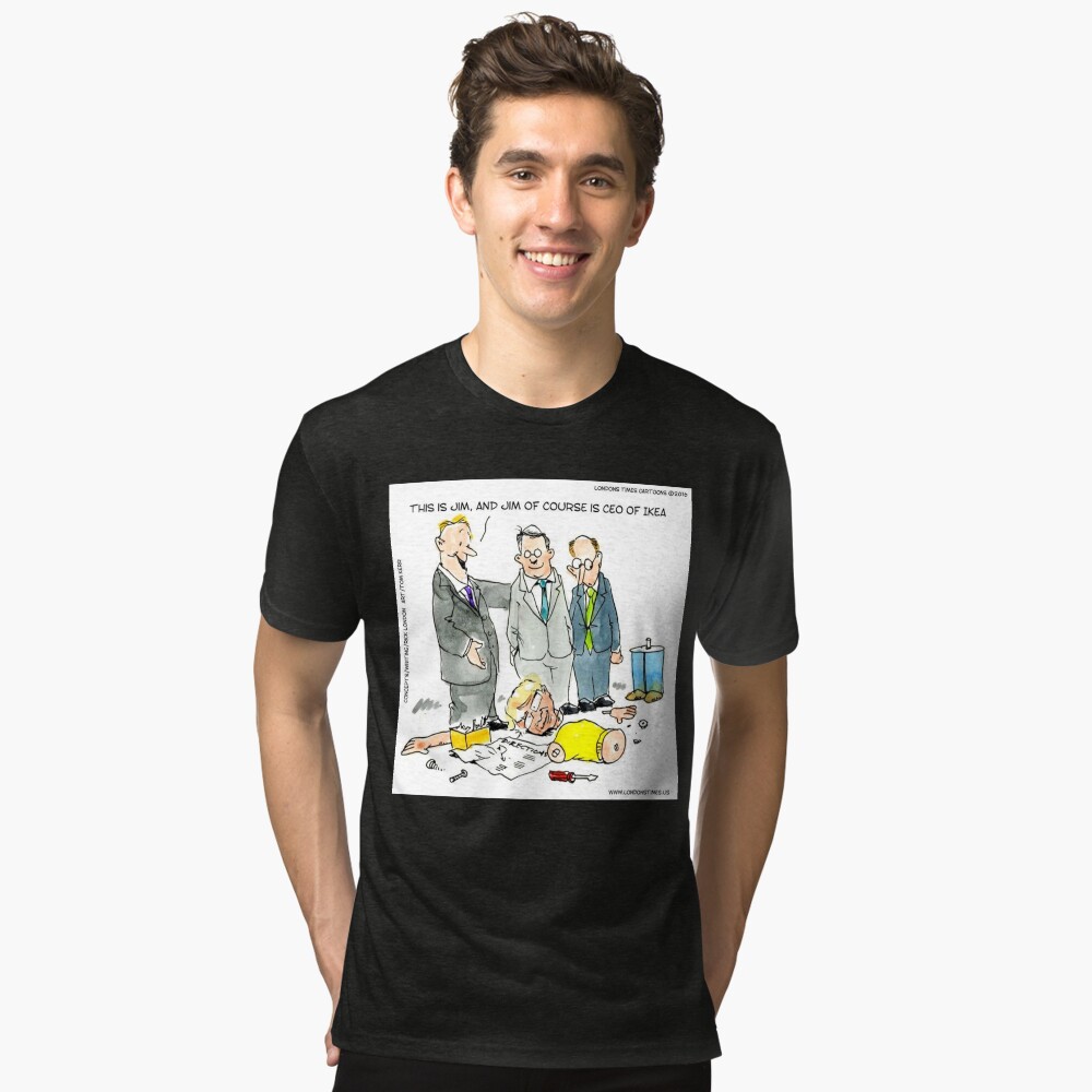 Item preview, Tri-blend T-Shirt designed and sold by ltcartoons.