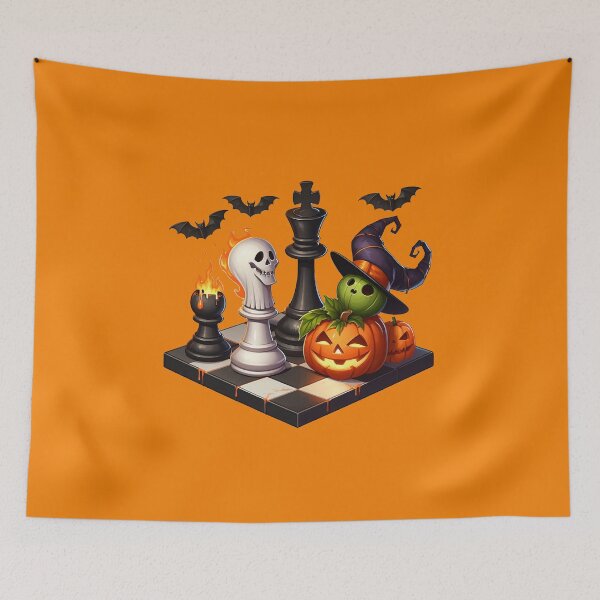 Item preview, Halloween Chess board pumpkin  designed and sold by ThisDress.