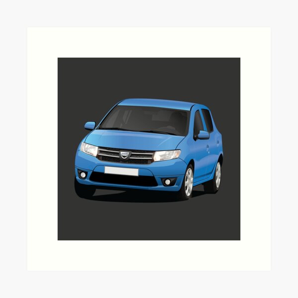 Dacia Sandero Stepway Extreme vector drawing