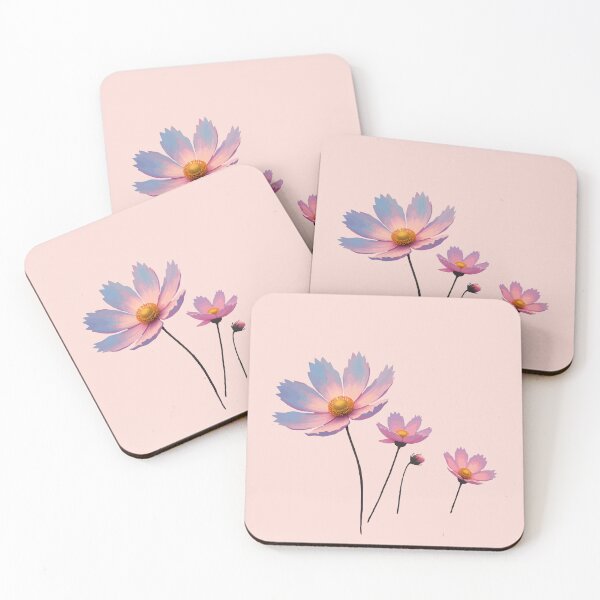 Item preview, Cosmos Flowers Cut Out designed and sold by taiche.