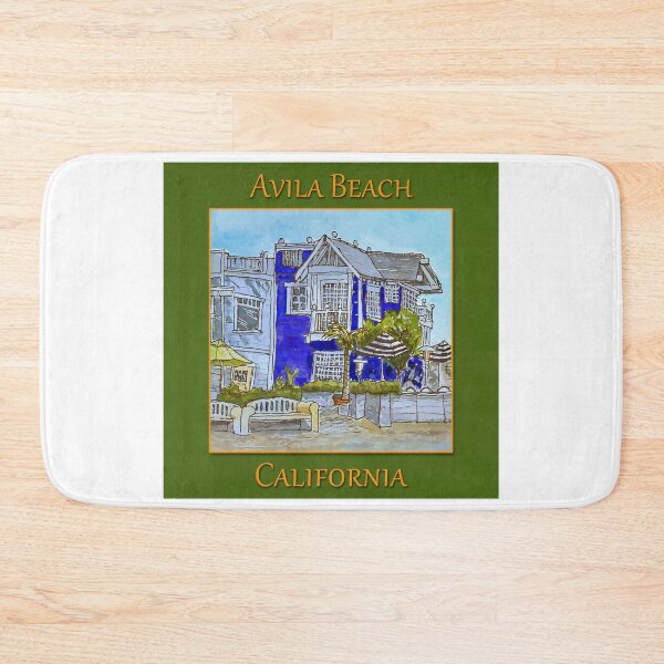 Item preview, Cute stores along the boardwalk in Avila Beach California designed and sold by welshdesigns.