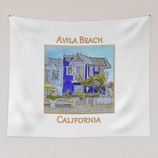 Item preview, Cute stores along the boardwalk in Avila Beach California designed and sold by welshdesigns.