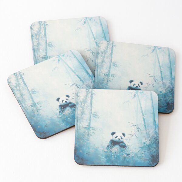 Item preview, Panda Whimsical Bamboo Forest designed and sold by AshiraCreations.
