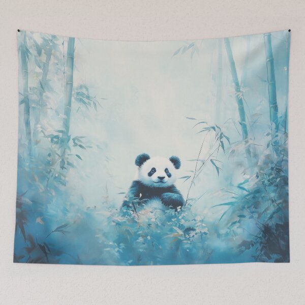 Item preview, Panda Whimsical Bamboo Forest designed and sold by AshiraCreations.