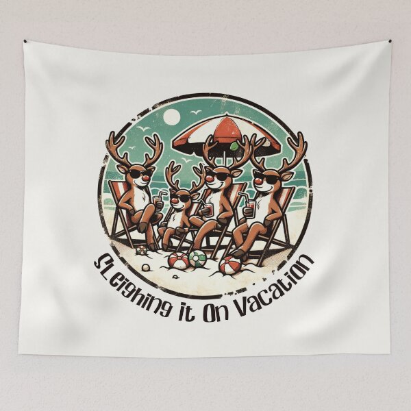 Item preview, Sleighing It On Vacation designed and sold by BassHeadMomma.