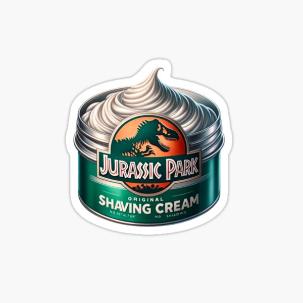 Item preview, Survival Instincts: Jurassic Shave Cream designed and sold by PedroStyle.