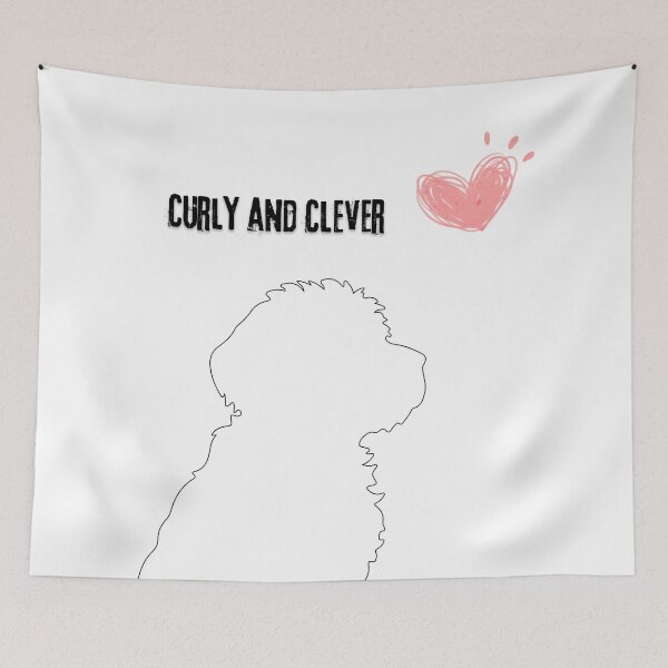 Item preview, CURLY AND CLEVER designed and sold by OliTaArt.