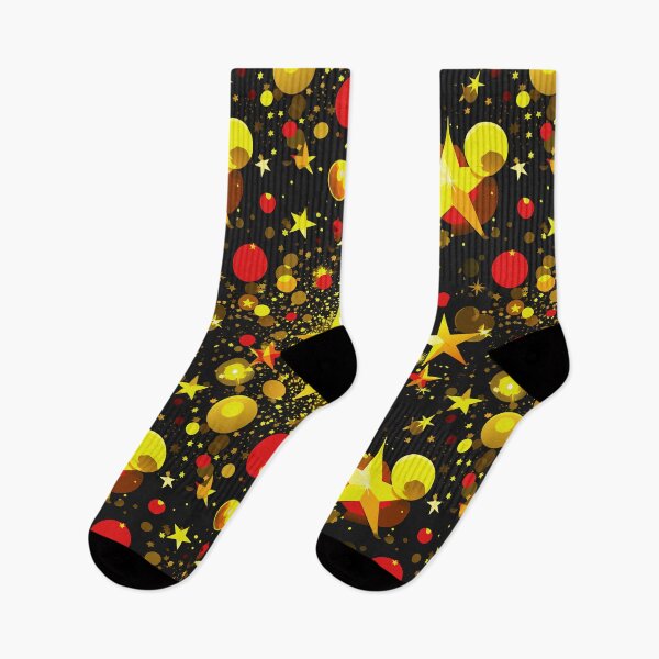 Item preview, Vibrant Stars Red Yellow Background Cosmic Celebration Design  designed and sold by Rostislav Bouda.