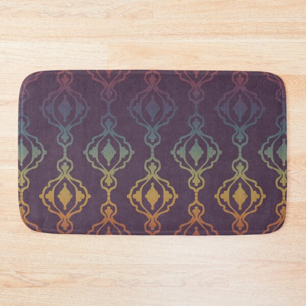 Item preview, Dacha Arabesque Pattern - Fig + Rainbow Sunset designed and sold by Irene Estelle.