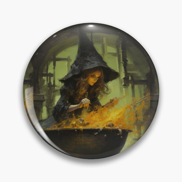 Item preview, Witch portraits in gothic style with magical elements designed and sold by Piotrek0001.