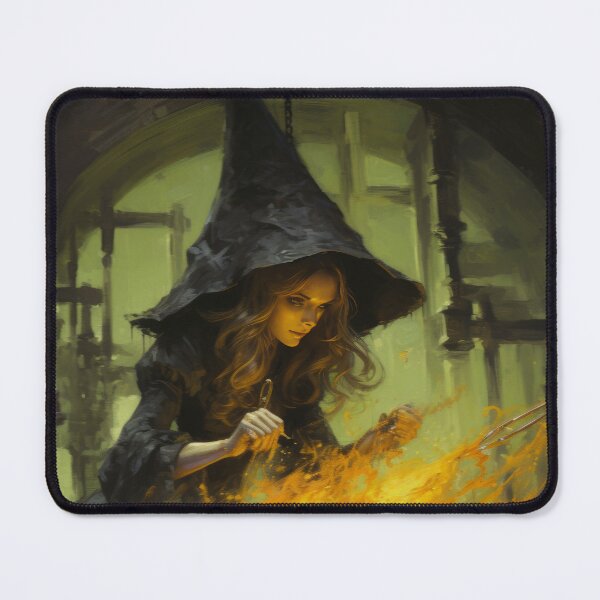 Item preview, Witch portraits in gothic style with magical elements designed and sold by Piotrek0001.