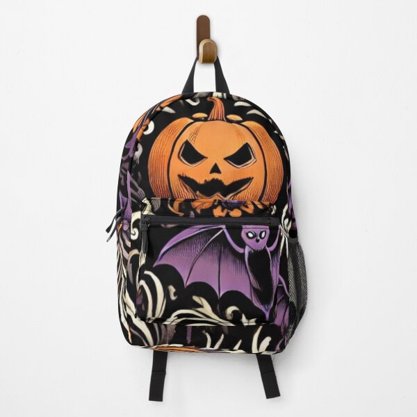 Item preview, Halloween Damask Pumpkins, Skulls & Bats designed and sold by DesignsByPrnces.