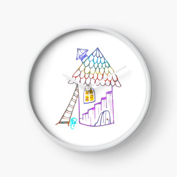 Item preview, Fairy Water Tower Art designed and sold by Kalli Taub Art.