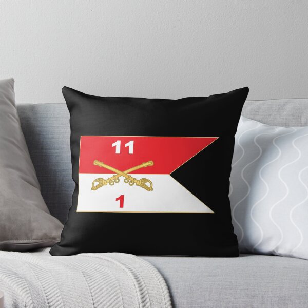 Artikelvorschau, 1. Schwadron, 11. Panzerkavallerieregiment - Guidon entworfen und verkauft von Military Insignia Products.
