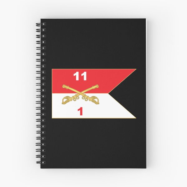Aperçu de l'œuvre 1er escadron, 11e régiment de cavalerie blindée - Guidon créée et vendue par Military Insignia Products.
