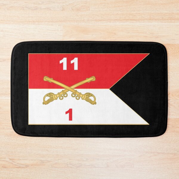 Artikelvorschau, 1. Schwadron, 11. Panzerkavallerieregiment - Guidon entworfen und verkauft von Military Insignia Products.