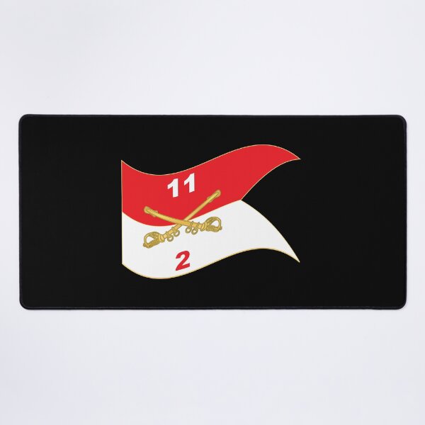 Item preview, 2nd Squadron, 11th Armored Cavalry Regiment - Guidon - Waving designed and sold by Military Insignia Products.