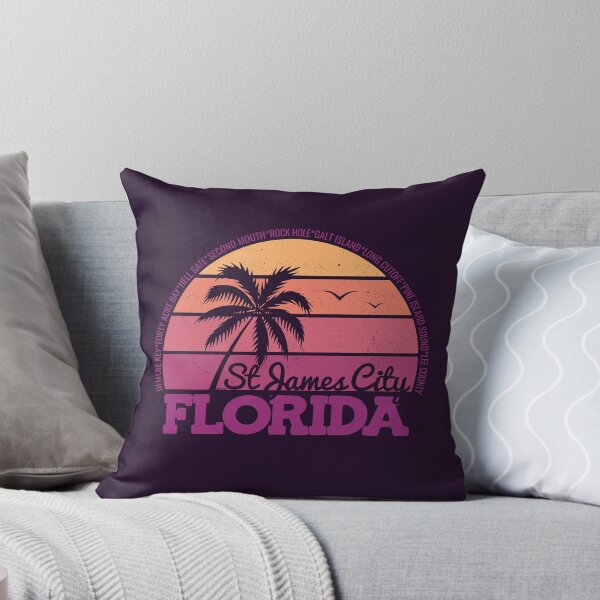 Item preview, St. James City Florida Sunset Retro Vintage Local Pride Logo designed and sold by CRHPOD20.