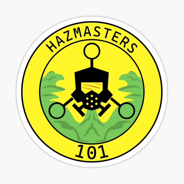 Item preview, 101. „Hazmasters“ Caustic Assault Divers – Aufnäher Helldivers 2 designed and sold by ATWood101.