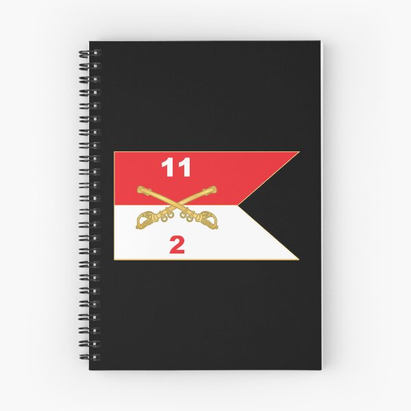 Artikelvorschau, 2. Schwadron, 11. Panzerkavallerieregiment - Guidon entworfen und verkauft von Military Insignia Products.