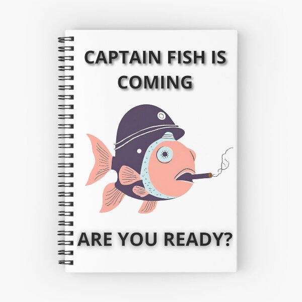 Item preview, Captain Fish is coming designed and sold by Stefanrajzer.