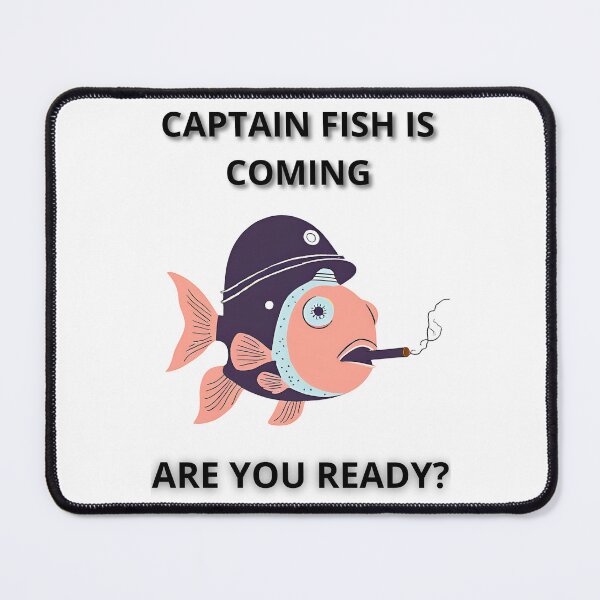 Item preview, Captain Fish is coming designed and sold by Stefanrajzer.