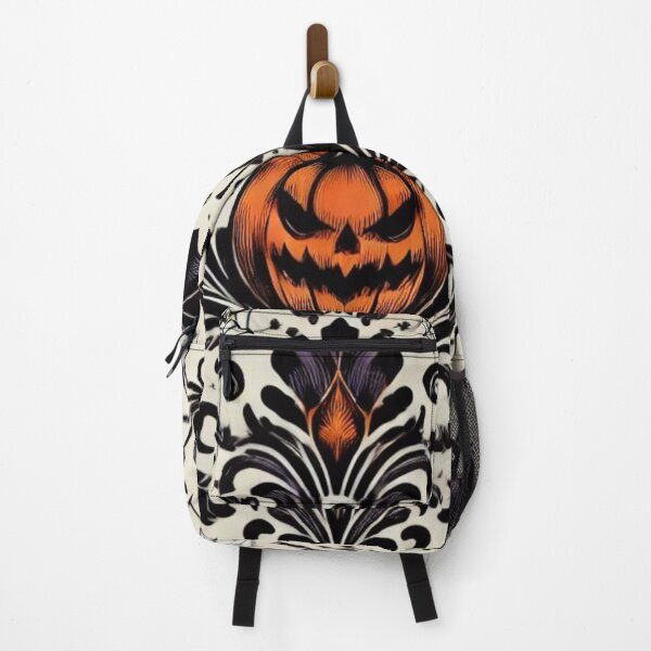 Item preview, Halloween Damask Pumpkins, Spiders & Bats designed and sold by DesignsByPrnces.