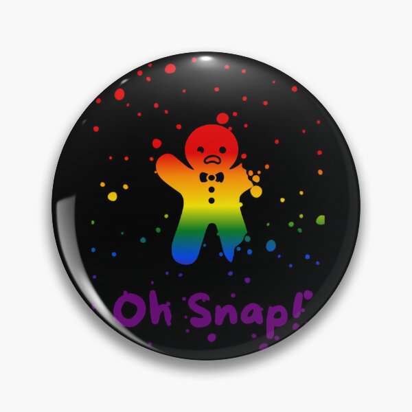 Item preview, Classic Flag Oh Snap Gingerbread person with broken limbs Graphic, Christmas t-shirts, Funny Elf Tees, Funny Xmas t-shirts, broken gingerbread person designed and sold by PrideBeProud.