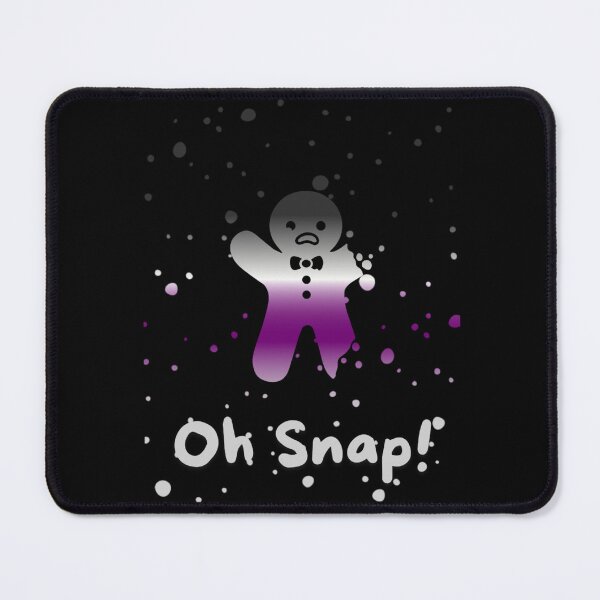 Item preview, Demisexual Flag Oh Snap Gingerbread person with broken limbs Graphic, Christmas t-shirts, Funny Elf Tees, Funny Xmas t-shirts, broken gingerbread person designed and sold by PrideBeProud.