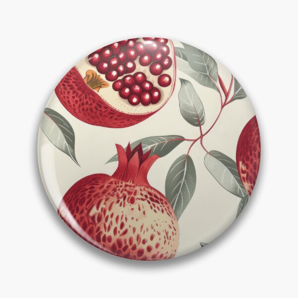 Item preview, Pomegranate and Leaves Pattern designed and sold by TojoStudios.