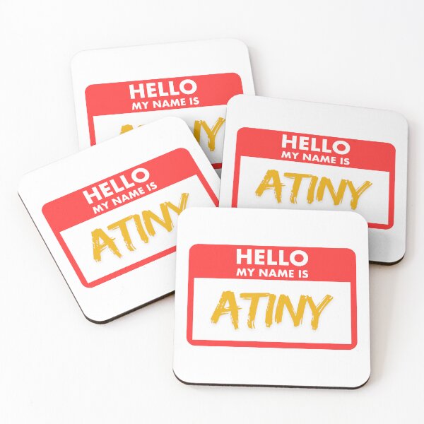 Item preview, My Name Is: ATINY designed and sold by Bunny and Bread.