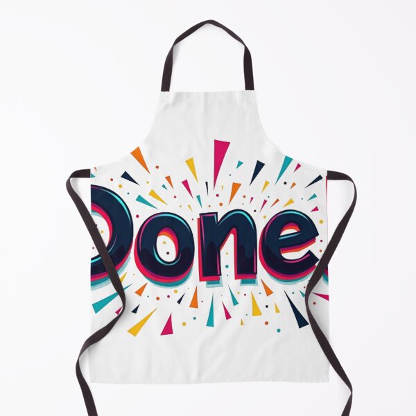Item preview, Energetic "Done!" Typography Design – Bold, Vibrant, and Playful Completion designed and sold by lamp148.