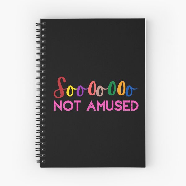 Item preview, Soooooo NOT AMUSED designed and sold by Nancyanna.