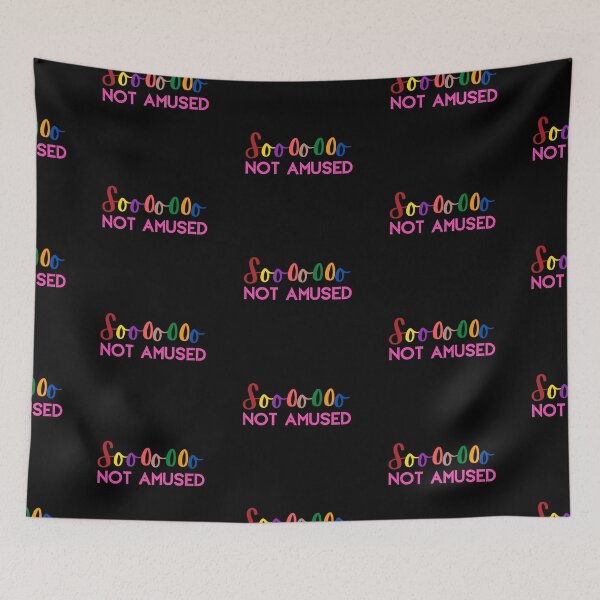 Item preview, Soooooo NOT AMUSED designed and sold by Nancyanna.