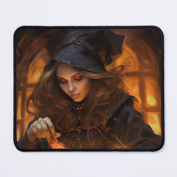 Item preview, Witch portraits in gothic style with magical elements designed and sold by Piotrek0001.