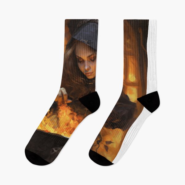 Item preview, Witch portraits in gothic style with magical elements designed and sold by Piotrek0001.