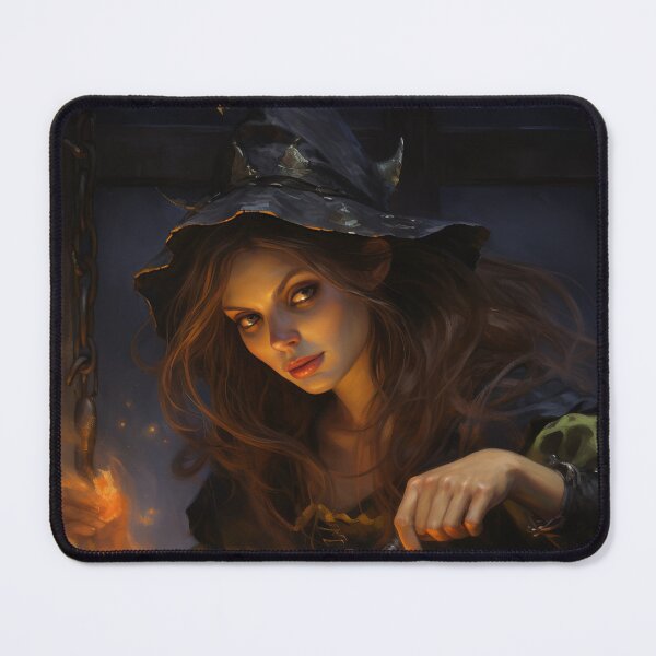 Item preview, Witch portraits in gothic style with magical elements designed and sold by Piotrek0001.