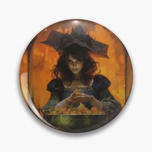 Item preview, Witch portraits in gothic style with magical elements designed and sold by Piotrek0001.